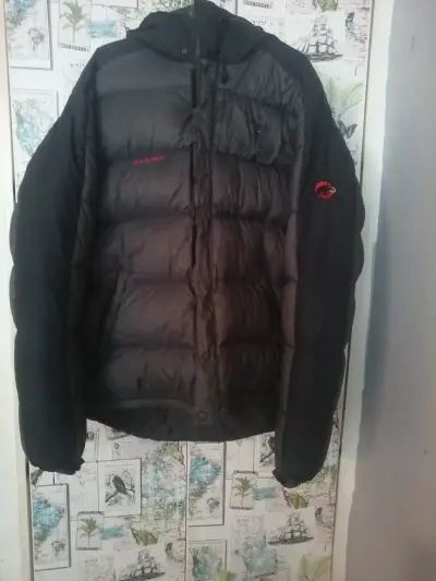 Parka negra Mammut alta Montaña - miniatura 3