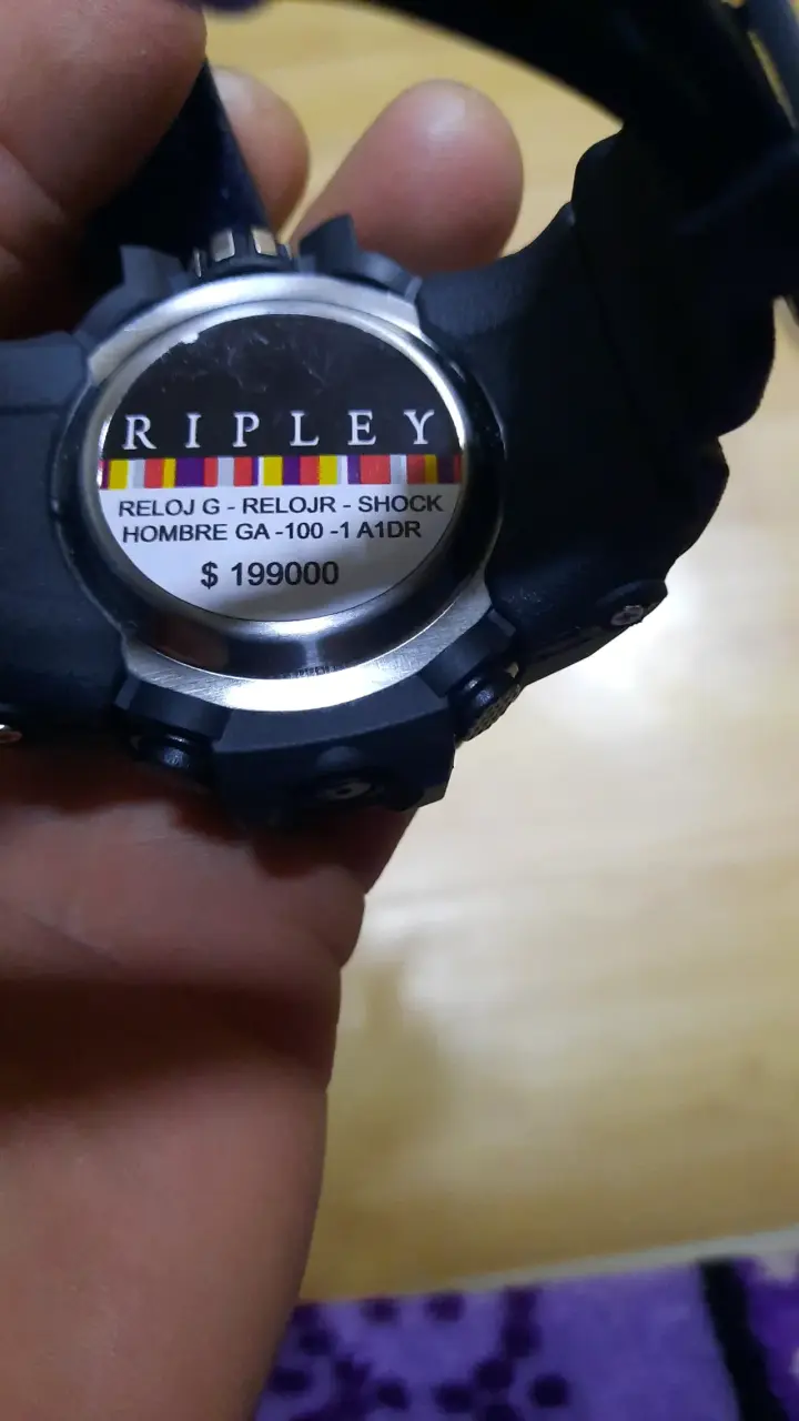 Reloj G-Shock deportivo negro - 2