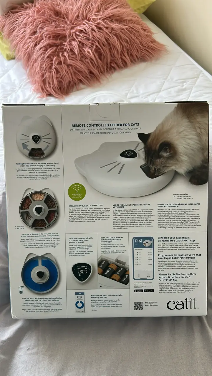 Dispensador de comida para gatos - 3