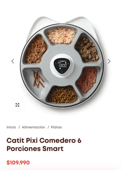 Dispensador de comida para gatos - miniatura 4