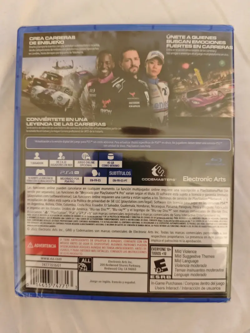Juego PS4 Grid Legends Nuevo - 2