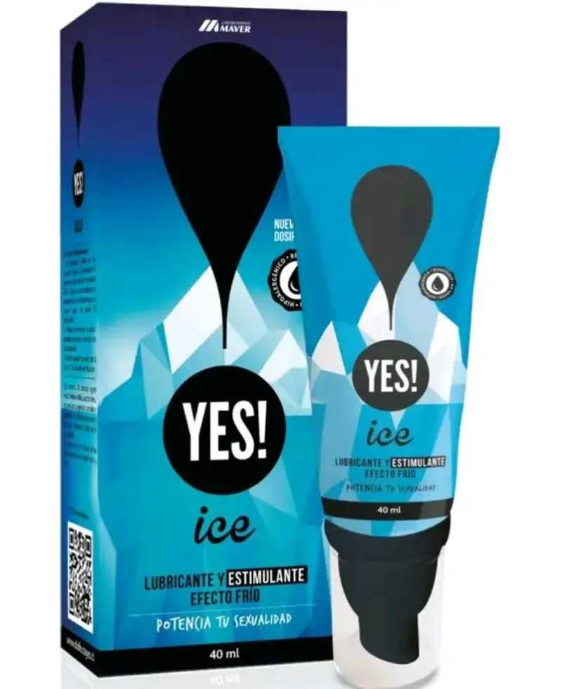 Lubricante Yes! Ice efecto frío