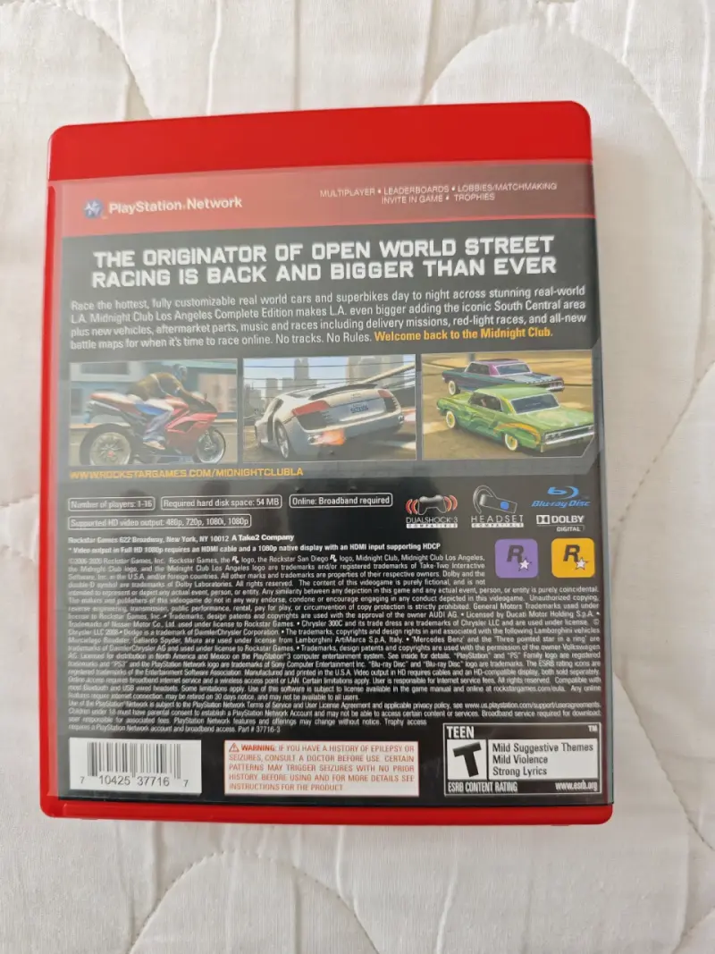 Midnight Club Los Angeles PS3 - 2