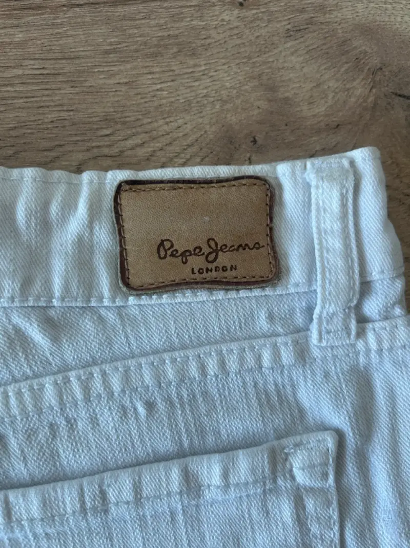 Shorts blancos bordados - 2