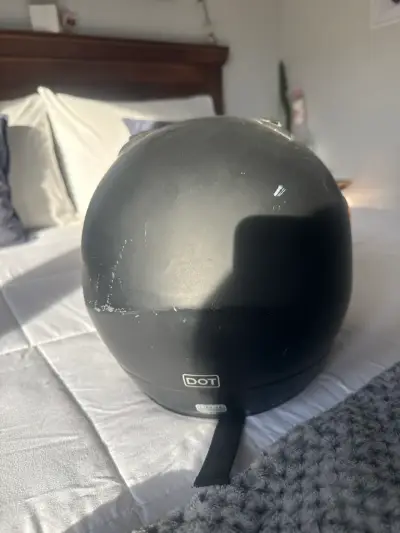 Casco de moto GHB negro - miniatura 3