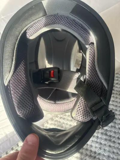 Casco de moto GHB negro - miniatura 4