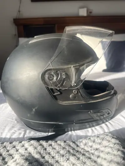 Casco de moto GHB negro - miniatura 5