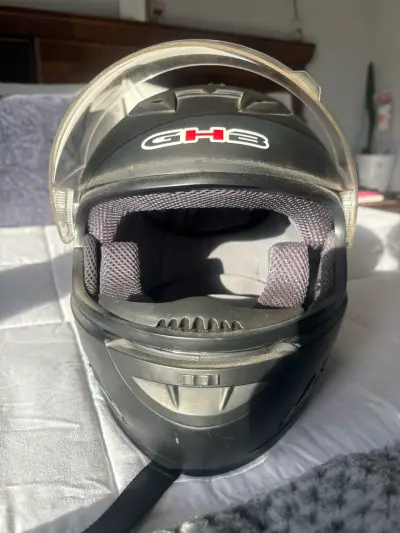 Casco de moto GHB negro - miniatura 6
