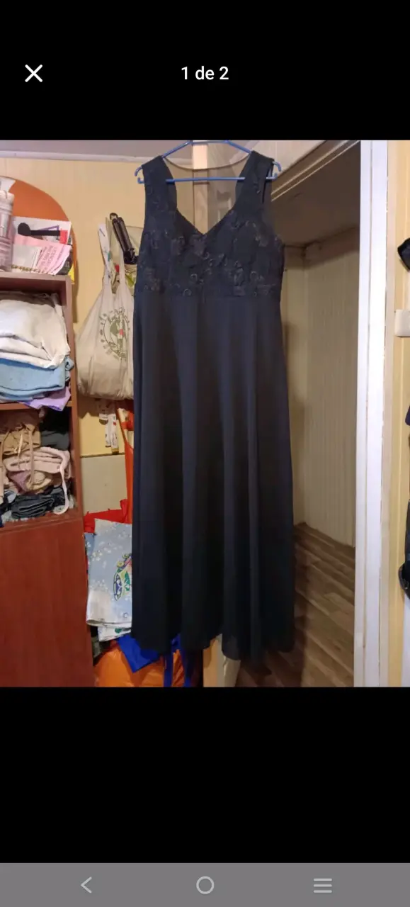 Vestido negro elegante - 2