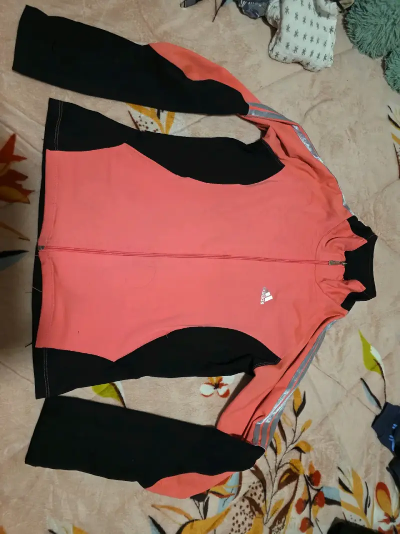 Conjunto deportivo adidas rosa y negro - 2
