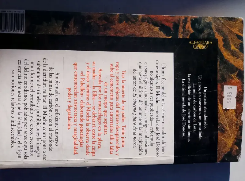 Libro El Mocho de José Donoso - 2