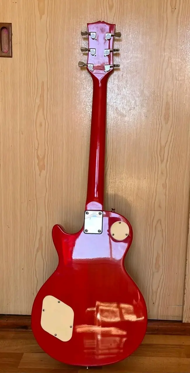 Guitarra eléctrica les paul roja marca scorpion - 2