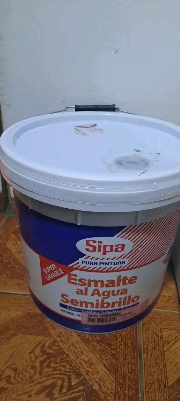Esmalte al agua semibrillo Sipa - 1