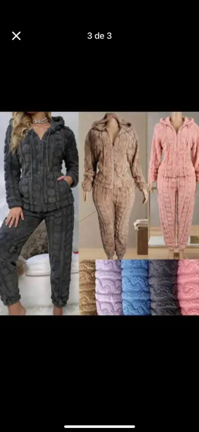 Conjunto de invierno suave y calientitos - miniatura 1