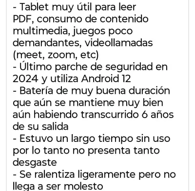 Tablet Android en buen estado - miniatura 6
