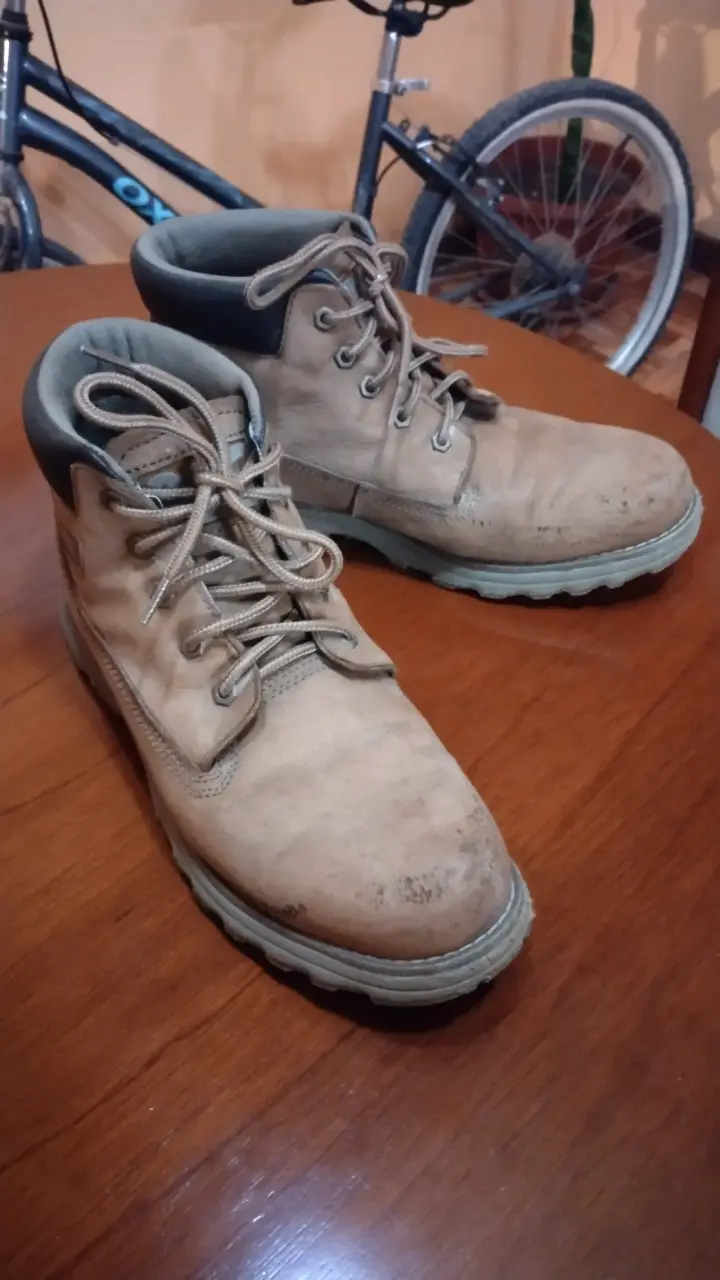 Botas Caterpillar marrón usadas 43 - 4