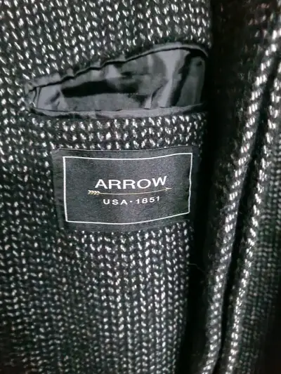 Abrigo gris de lana ARROW - miniatura 6