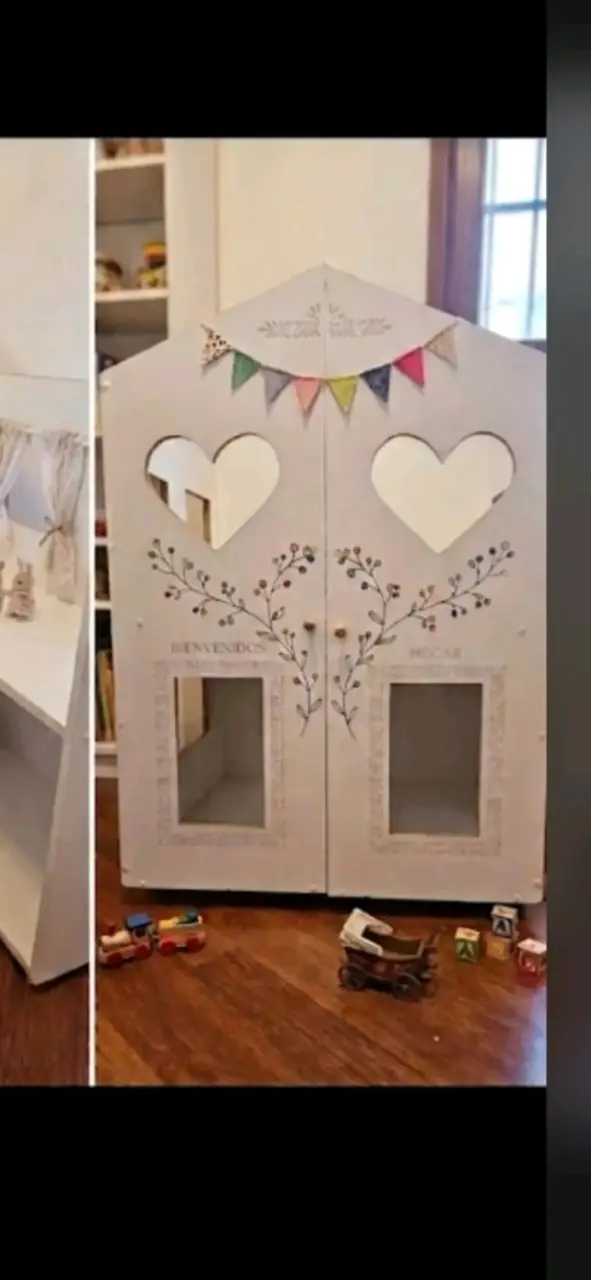 Mueble infantil tipo casita - 4