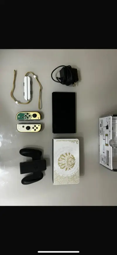 Nintendo Switch oled edición especial Zelda - miniatura 1