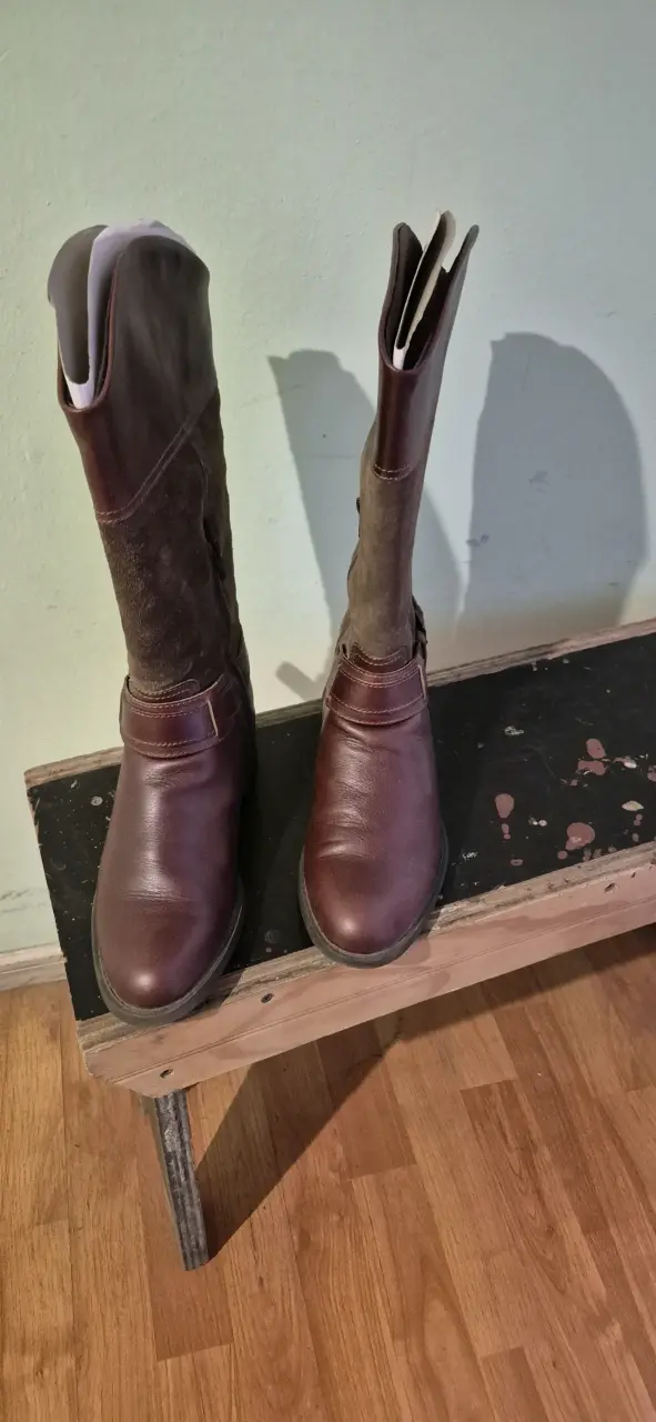 Botas de cuero marrones - 3