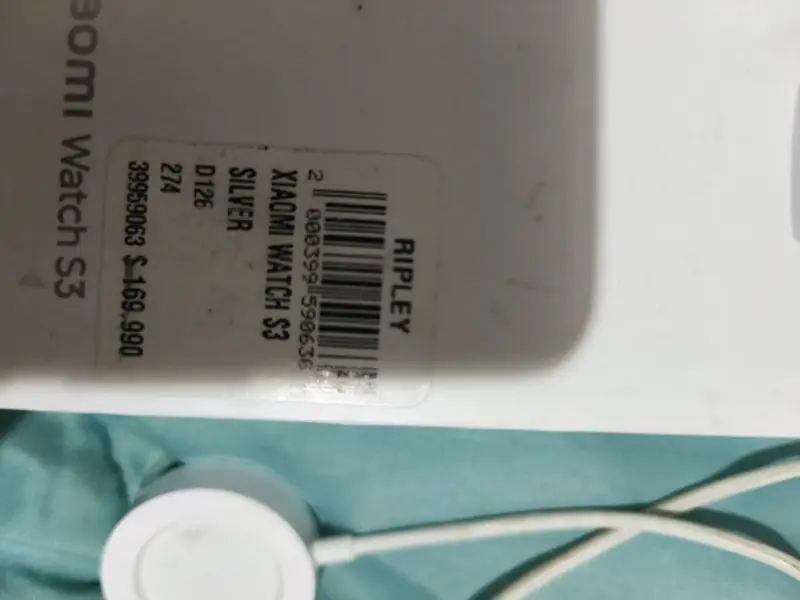 Xiaomi Watch S3 negro con cargador - 3