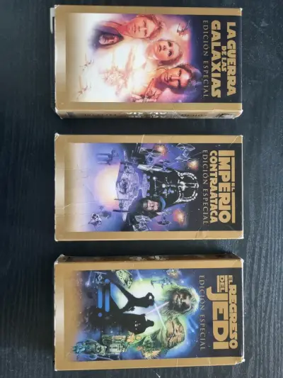 Trilogía Star Wars VHS Edición Especial - miniatura 1