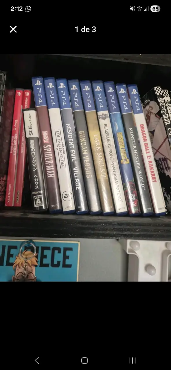 Colección de videojuegos PS4, nintendo ds y switch - 1