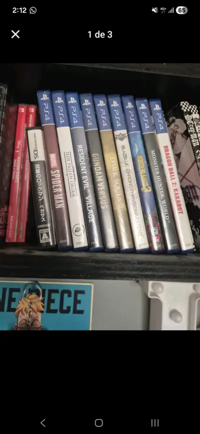 Colección de videojuegos PS4, nintendo ds y switch - miniatura 1