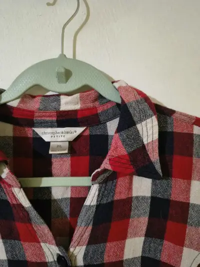 Camisa a cuadros manga corta - miniatura 2