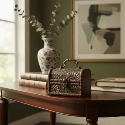 Cofrecito Decorativo Vintage - miniatura 1