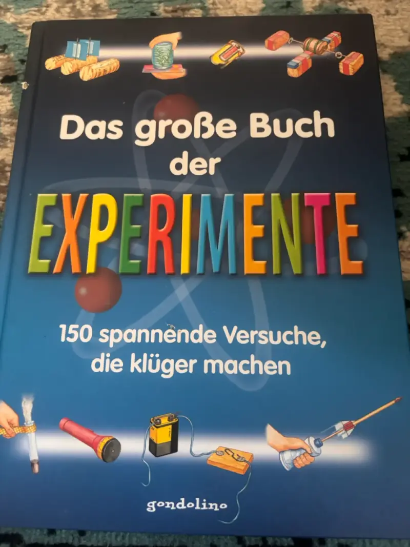 Libro de experimentos Gondolino