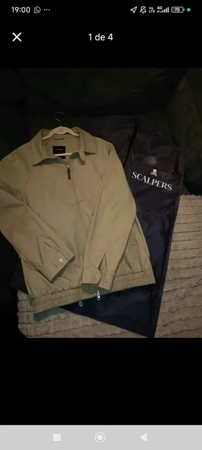 Chaqueta beige Scalpers - miniatura 1