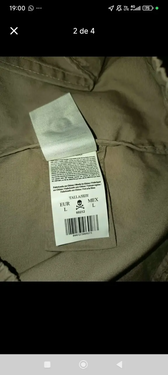 Chaqueta beige Scalpers - 2