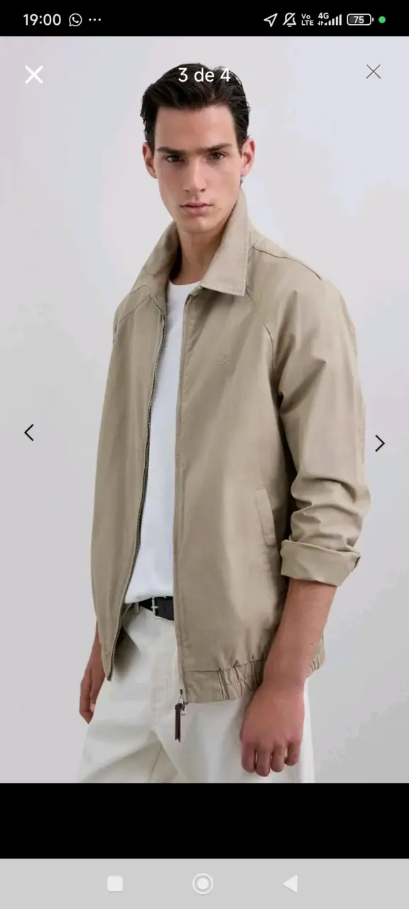 Chaqueta beige Scalpers - 3