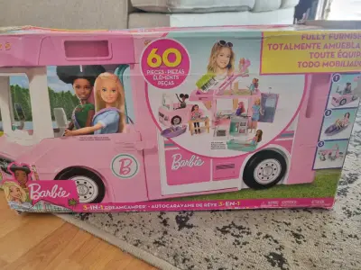 3 in 1 dream camper barbie - miniatura 2