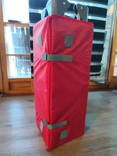 Cuna plegable roja Micuna - miniatura 4