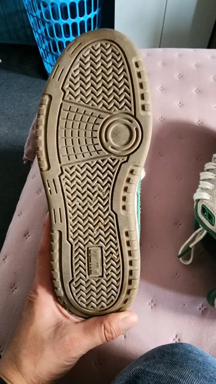 Zapatillas deportivas blancas y verdes - 2