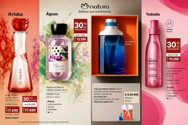 Perfume Águas de Natura Violeta