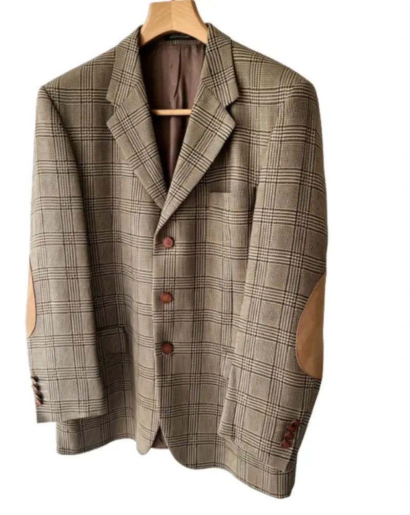 Blazer a cuadros elegante - 4