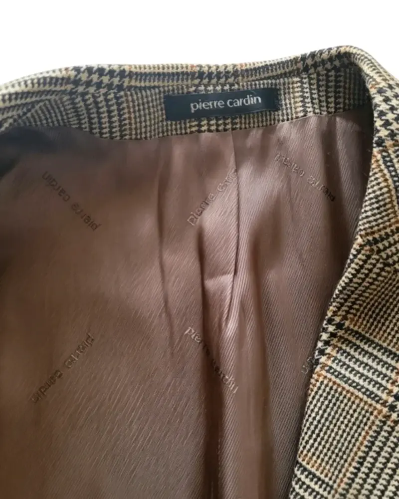 Blazer a cuadros elegante - 7