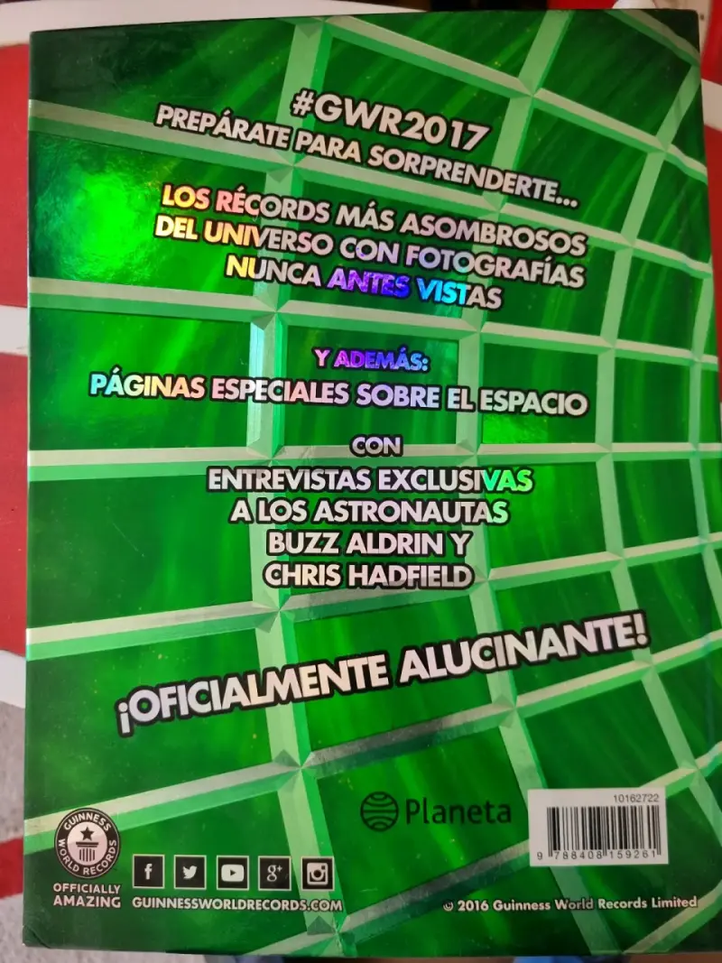 Libro Guinness World Records 2017 - 2