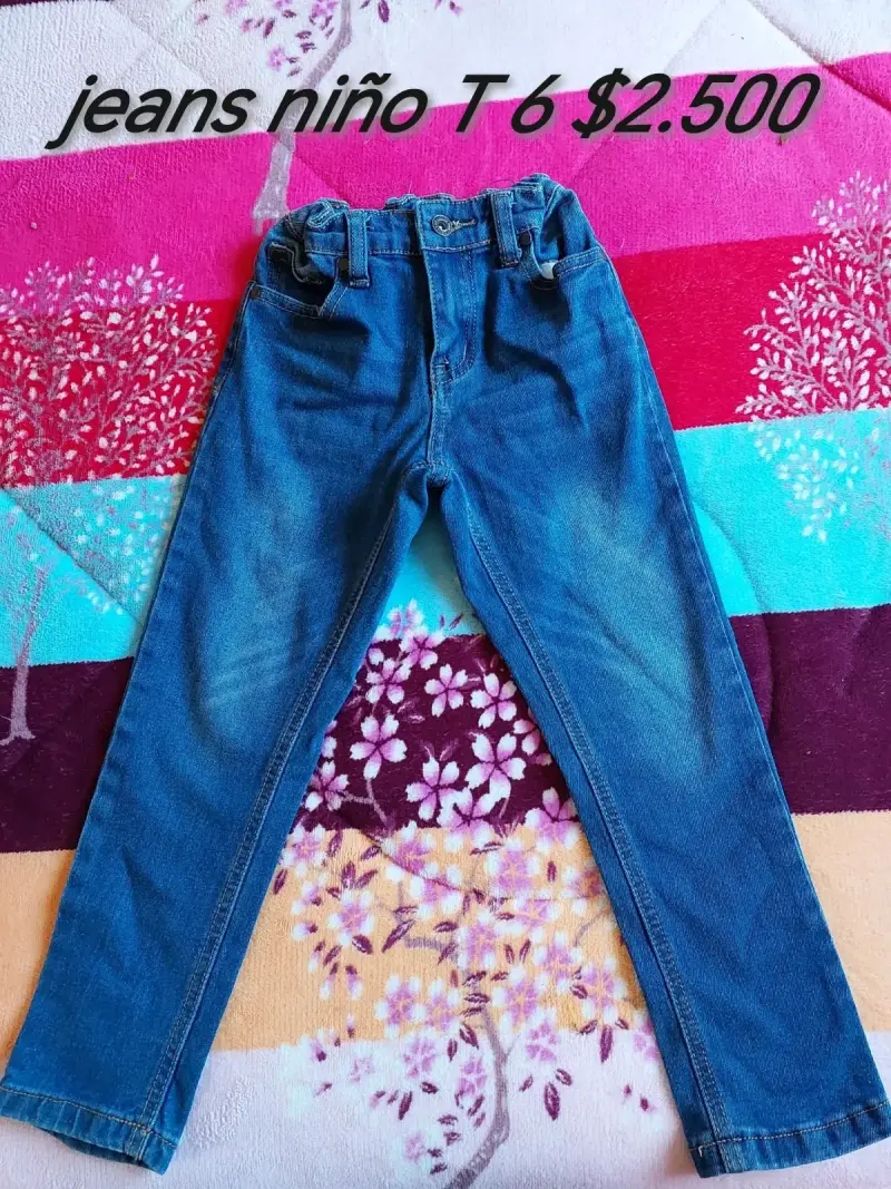 Jeans niño talla 6