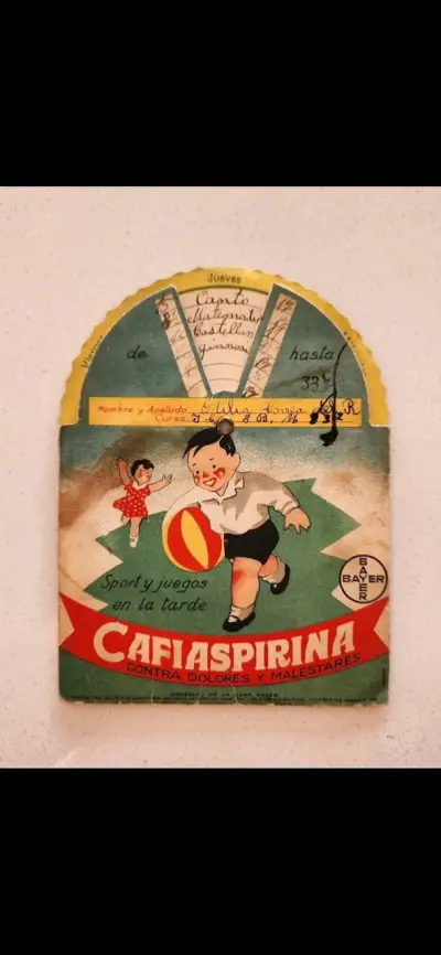Obsequio Cafiaspirina años 70 - miniatura 2