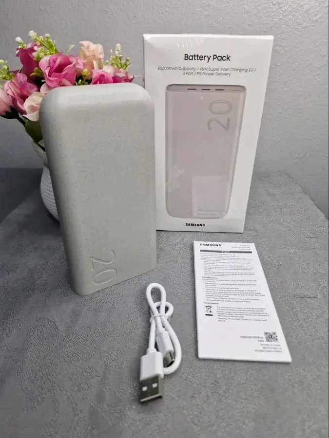 🔋 Power Bank 20.000 mAh – Carga Rápida 45W - 1