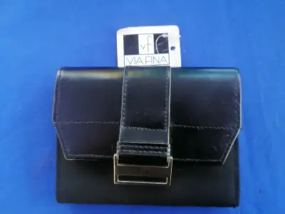 Cartera negra Via Fina - miniatura 1