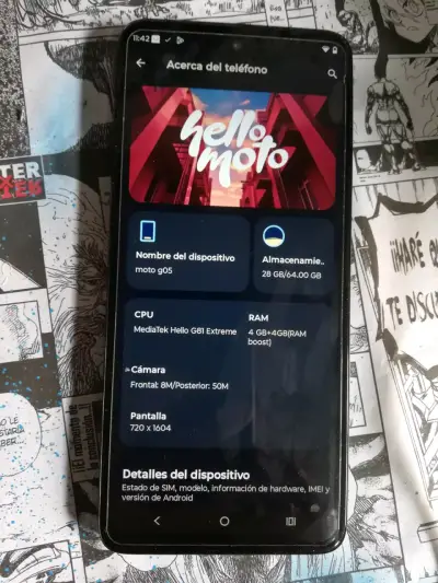 Motorola G05 como nuevo - miniatura 2