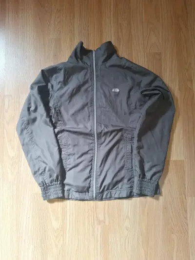 Chaqueta gris con cierre - miniatura 1