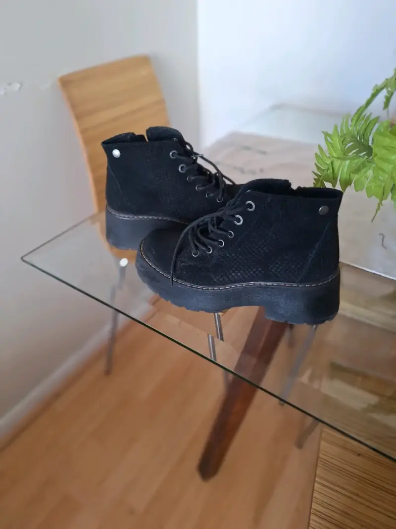Botines negros romano - 3