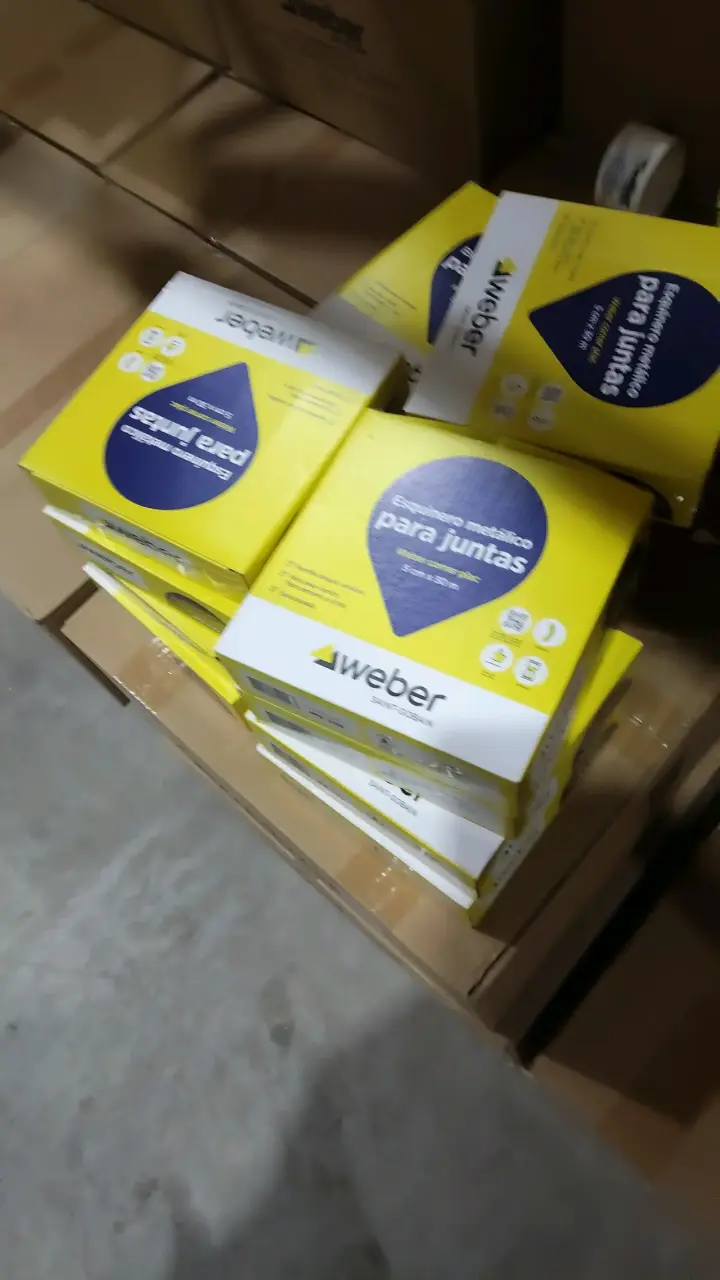 Sellador metálico para juntas Weber