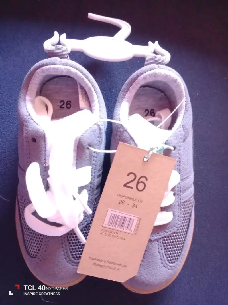 Zapatillas gris oscuro nuevas - 2